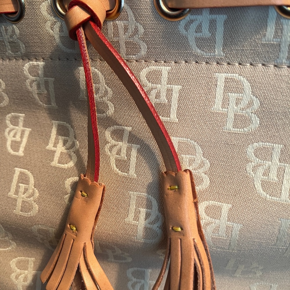 Dooney & Bourke Pristine Leather trim Bag - Picture 12 of 16